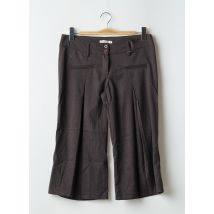 PAKO LITTO - Pantacourt marron en polyester - Femme - Taille 42 - Modz
