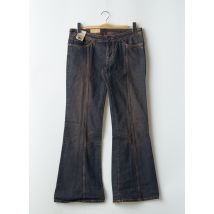PEPE JEANS - Jean coupe flare bleu en coton - Femme - Taille TU - Modz