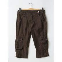 TEDDY SMITH - Pantacourt marron en coton - Homme - Taille W31 - Modz