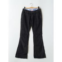 FIVE SOUL - Jean coupe flare noir en coton - Femme - Taille W25 - Modz