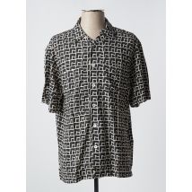 LOREAK - Chemise manches courtes noir en viscose - Homme - Taille M - Modz