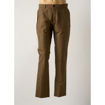 BELLEROSE - Pantalon chino marron en coton - Homme - Taille 44 - Modz