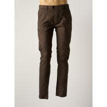 DSTREZZED - Pantalon chino marron en coton - Homme - Taille TU - Modz