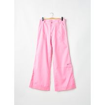 LA BRIGADA INTERNACIONAL - Pantalon cargo rose en polyester - Femme - Taille 42 - Modz