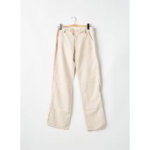 MAGGIE - Pantalon droit beige en lin - Femme - Taille W28 - Modz