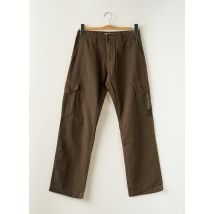 SPLIT - Pantalon droit vert en coton - Femme - Taille W28 - Modz