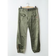 BE YOU K - Pantalon cargo vert en coton - Femme - Taille 42 - Modz