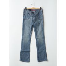 BLEND SHE - Jeans bootcut bleu en coton - Femme - Taille W25 - Modz