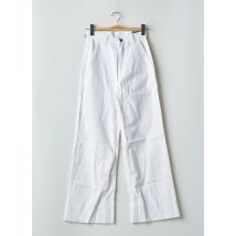 CHEAP MONDAY - Jean coupe flare blanc en coton - Femme - Taille TU - Modz