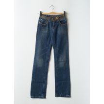 TEDDY SMITH - Jeans coupe droite bleu en coton - Femme - Taille W25 - Modz