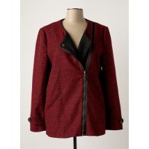 YUMI - Veste casual rouge en polyester - Femme - Taille 42 - Modz