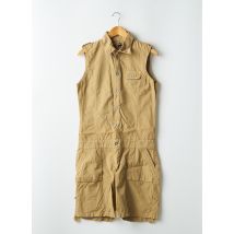 AEM'KEI - Combishort beige en coton - Femme - Taille 38 - Modz