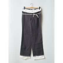SCHOOL RAG - Pantalon droit gris en coton - Femme - Taille W29 - Modz
