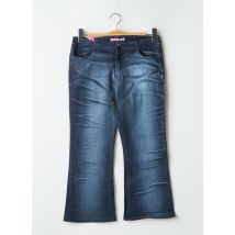 SCHOOL RAG - Jeans coupe droite bleu en coton - Femme - Taille W32 - Modz