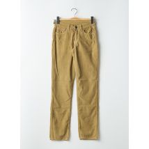 FIVE PM - Pantalon droit beige en coton - Femme - Taille W26 - Modz