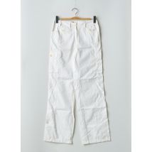 GERARD DAREL - Pantalon droit blanc en coton - Femme - Taille 40 - Modz