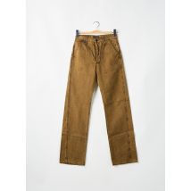 2CKEP - Pantalon droit marron en coton - Homme - Taille 36 - Modz