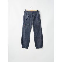BE YOU K - Pantalon cargo bleu en coton - Femme - Taille 36 - Modz