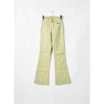 CIMARRON - Pantalon flare vert en coton - Femme - Taille W26 - Modz