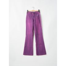 CIMARRON - Jeans bootcut violet en coton - Femme - Taille W27 - Modz