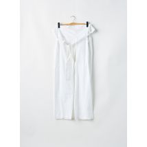 LADY SOUL - Pantalon droit blanc en coton - Femme - Taille 40 - Modz