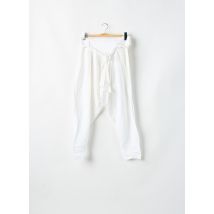 SESSUN - Pantalon droit blanc en lin - Femme - Taille 38 - Modz
