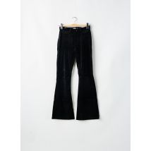 TEDDY SMITH - Pantalon flare noir en coton - Femme - Taille W27 - Modz