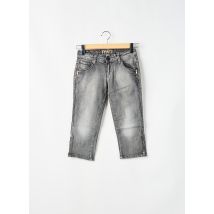 REDWOOD - Pantacourt gris en coton - Femme - Taille W27 - Modz