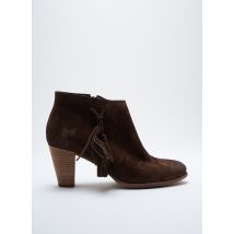 FELMINI - Bottines/Boots marron en cuir - Femme - Taille 36 - Modz