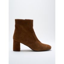 NGY - Bottines/Boots marron en cuir - Femme - Taille 40 - Modz