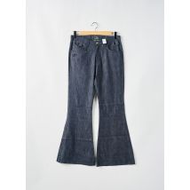 BE YOU K - Jean coupe flare bleu en coton - Femme - Taille 42 - Modz