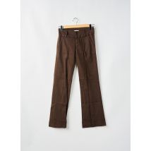 BEYOUK - Pantalon flare marron en coton - Femme - Taille W28 - Modz