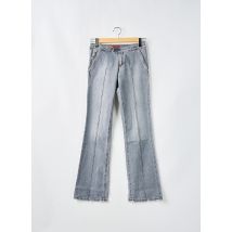 CIMARRON - Jean coupe flare gris en coton - Femme - Taille W27 - Modz