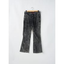 ESSENZA - Pantalon flare gris en coton - Femme - Taille 42 - Modz