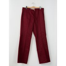 FREEMAN T.PORTER - Pantalon chino rouge en polyester - Homme - Taille W34 - Modz
