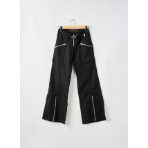 LA BRIGADA INTERNACIONAL - Pantalon large noir en polyester - Femme - Taille 36 - Modz