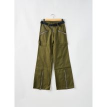 LA BRIGADA INTERNACIONAL - Pantalon large vert en polyester - Femme - Taille 36 - Modz