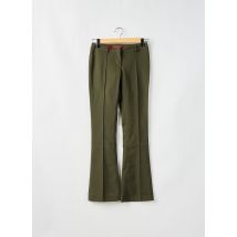 MISS SIXTY - Pantalon flare vert en polyester - Femme - Taille W27 - Modz