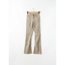 SCHOOL RAG - Pantalon flare vert en coton - Femme - Taille W32 - Modz