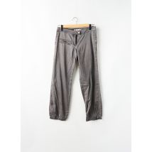SESSUN - Pantalon 7/8 gris en coton - Femme - Taille 38 - Modz