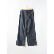 TEDDY SMITH - Pantalon flare bleu en coton - Femme - Taille W32 - Modz