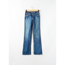 TEDDY SMITH - Jeans bootcut bleu en coton - Femme - Taille W24 - Modz
