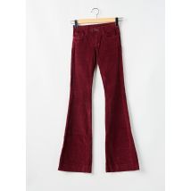 FIVE PM - Pantalon flare rouge en coton - Femme - Taille 38 - Modz