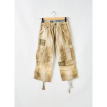 LOIS - Pantacourt beige en coton - Femme - Taille W26 - Modz