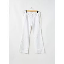 SCHOOL RAG - Pantalon droit blanc en coton - Femme - Taille W30 - Modz