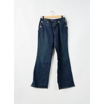 SCHOOL RAG - Jean coupe flare bleu en coton - Femme - Taille W29 - Modz