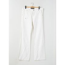 RWD - Pantalon droit blanc en coton - Femme - Taille W32 - Modz
