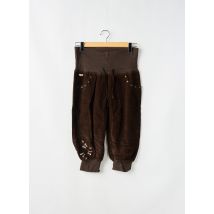 GOLDDIGGA - Pantacourt marron en coton - Femme - Taille 40 - Modz
