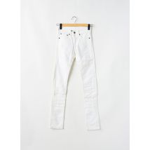 HELLS BELLS - Pantalon slim blanc en coton - Femme - Taille W25 - Modz