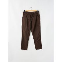 KILL DEAL - Pantalon chino marron en coton - Femme - Taille 38 - Modz